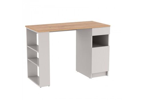 Стол письменный 89.10 Прайм (с тумбой и полками)