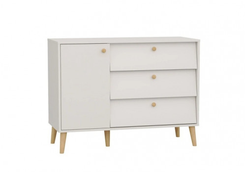 Комод с дверкой и тремя ящиками АФИНА Артикул: 4-44901