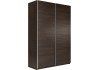 Шкаф-купе Прайм 2-х дверный (ЛДСП) Венге